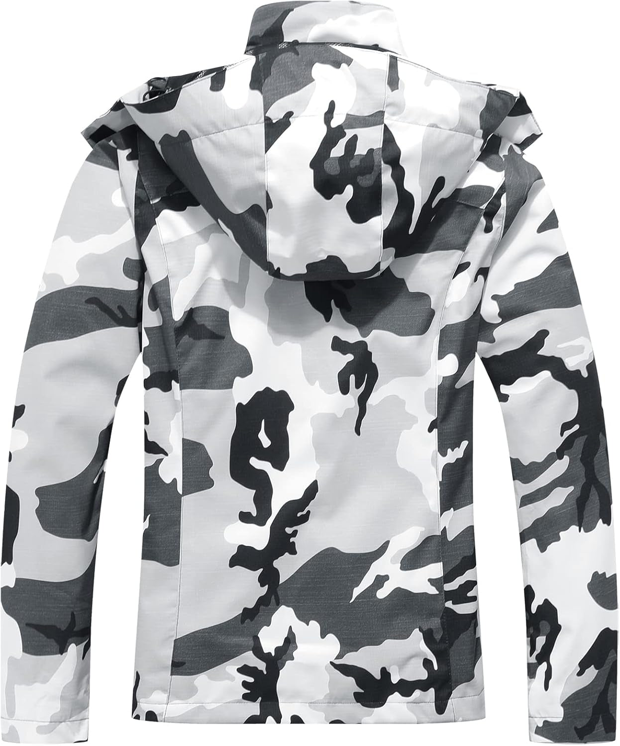 OTU Women's Lightweight Waterproof Rain Jacket with Hood for Hiking and Outdoor Travel