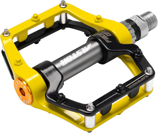 Alston Mountain Bike Pedals Road Bicycle Pedals Non-Slip Lightweight Cycling Pedals Platform Pedals 3 Bearings Pedals for BMX MTB 9/16